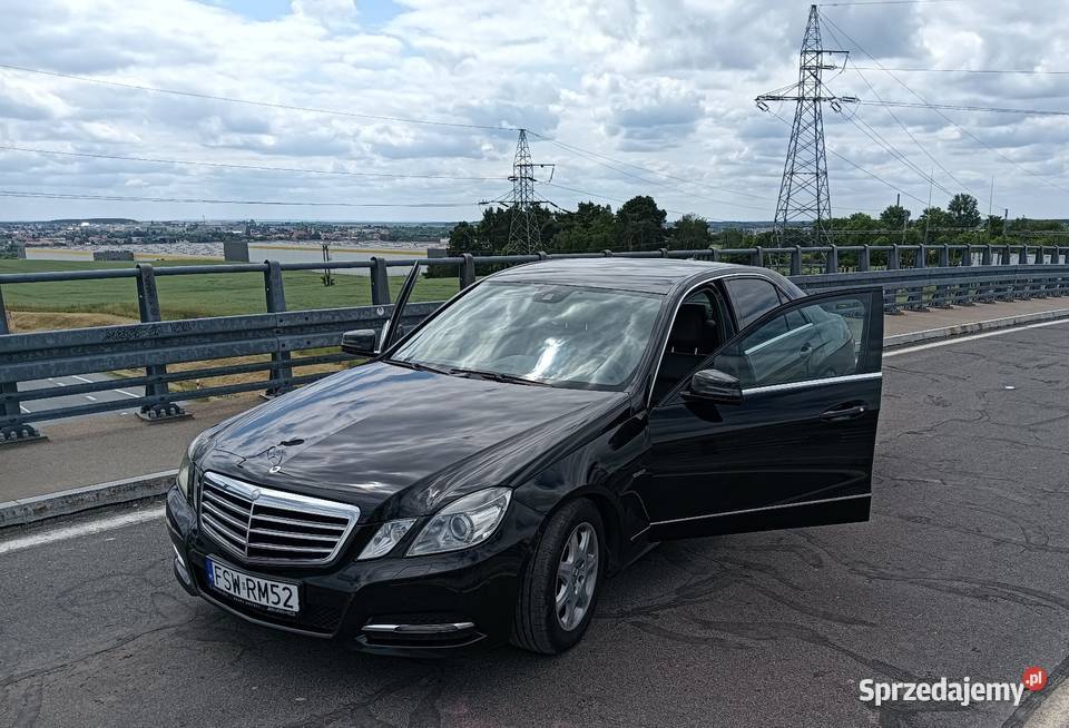 Mercedesa Klasa E w212 wersji BlueEff Avantgarde lubuskie Świebodzin sprzedam