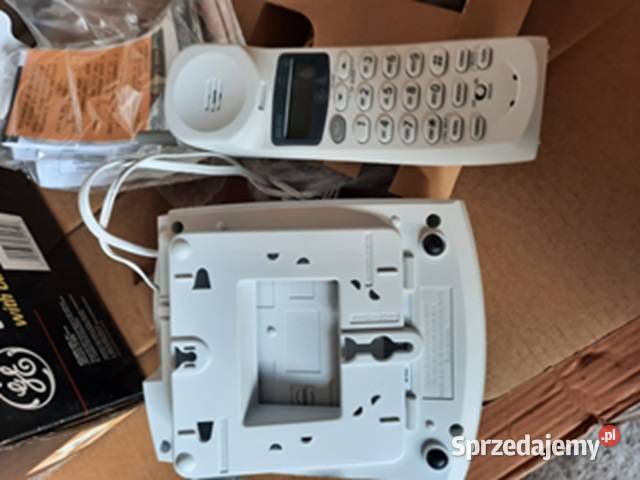 Telefon NOWY stacjonarny bezprzewodowy GE 900MHz łódzkie Andrespol