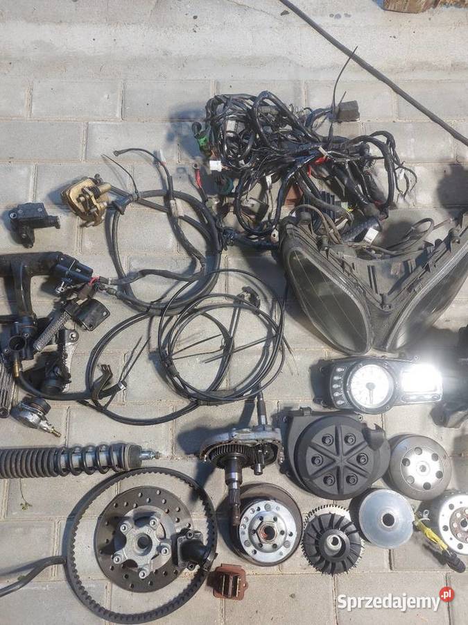 Części piaggio nrg power Motocykle na części Kostrzyn nad Odrą