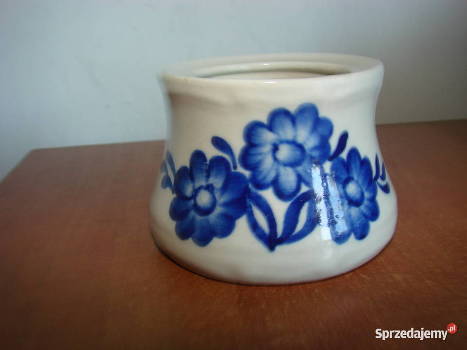 mały fajansowy pojemnik Pruszcz Gdański sprzedam
