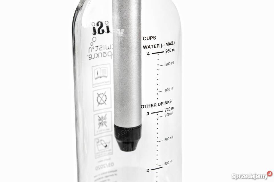 Butelka do przygotowywania wody sodowej syfon
