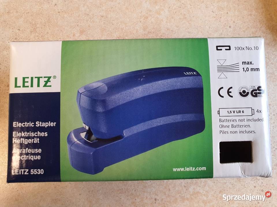 Zszywacz leitz 5530 elektroniczny Pozostałe