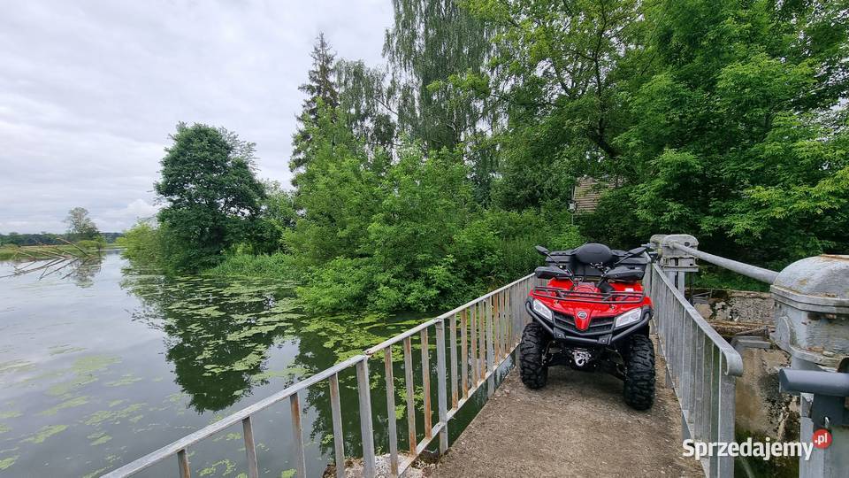 Wynajmij Quada CFMoto 520L 2 osoby gotowe trasy Wynajem pojazdów mazowieckie
