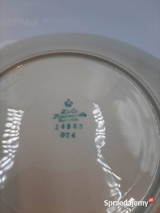 Przepiękny zestaw filiżankatalerzyk Porcelana i szkło Inowrocław