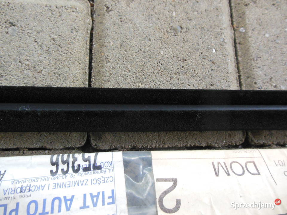 Uszczelka zewn szyby drzwi przód lewy Punto II Kozy