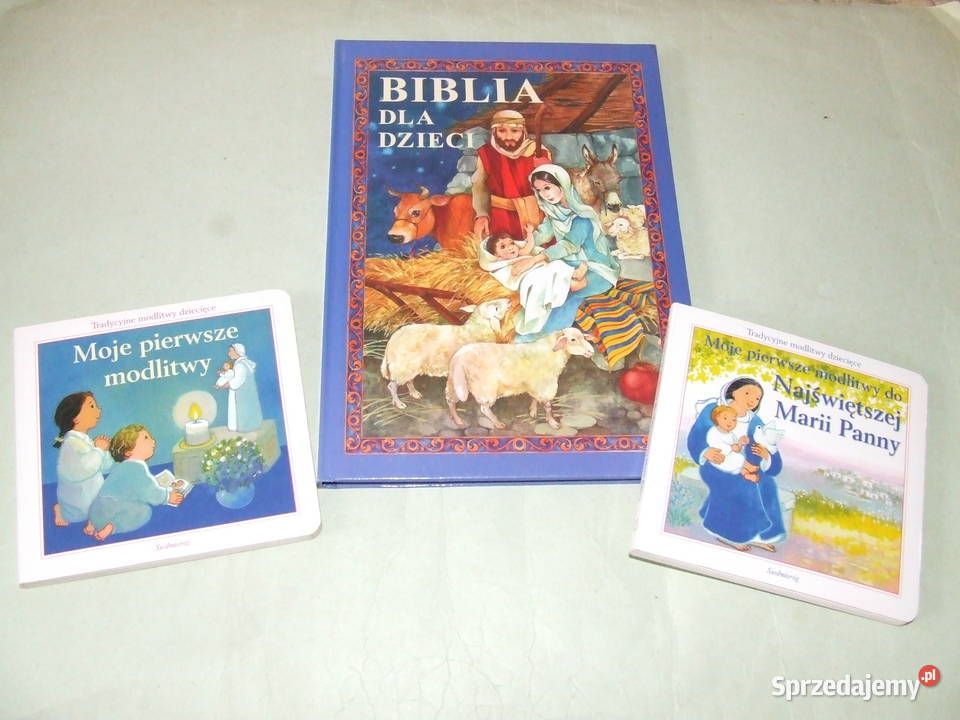 Biblia dla dzieci + Moje pierwsze modlitwy x 2