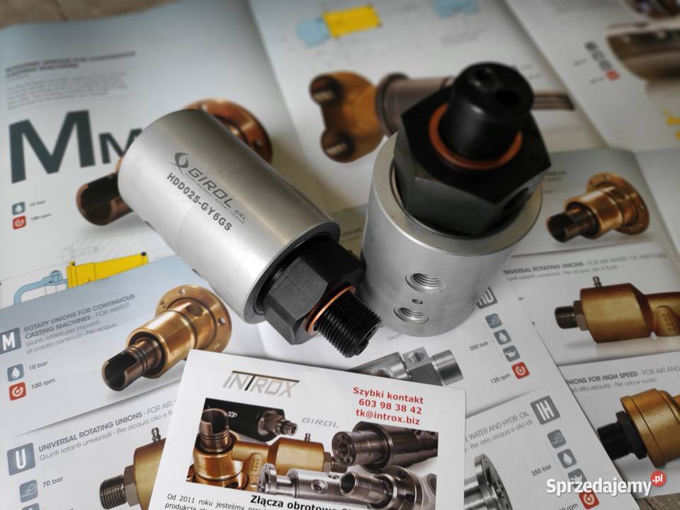 Złącze Obrotowe hydraulicze dwudrogowe BSP 2x14 Chorzów sprzedam