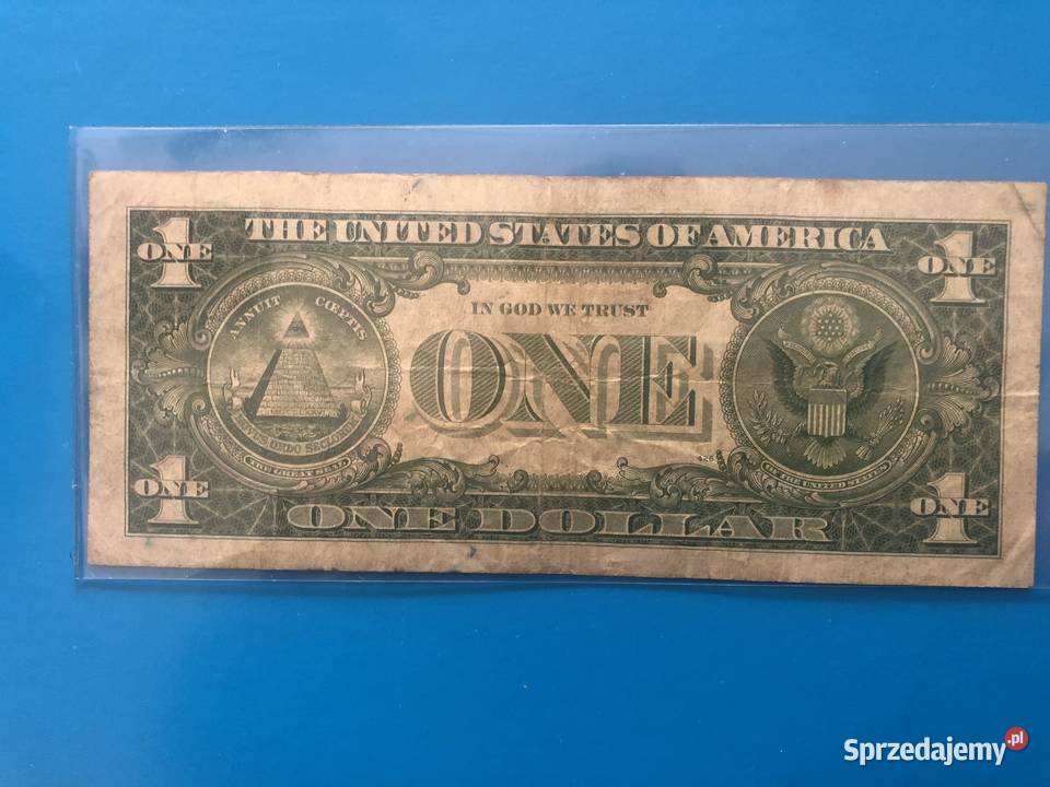 Banknot 1 dollar rocznik 1957 Szczecin