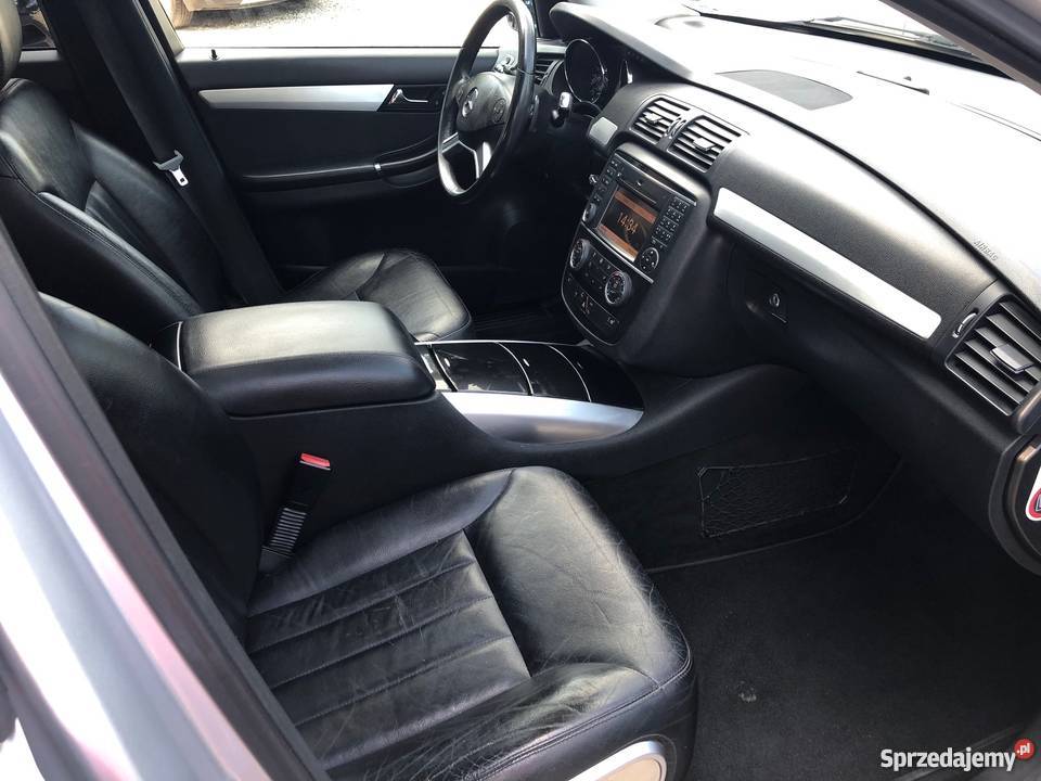 MERCEDES R 320 4 MATIC LONG z GWARANCJĄ wielofunkcyjna kierownica Ruda Śląska