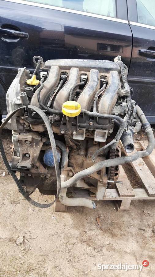 silnik 16 16V Renault megane II scenic 2 clioK4M Dębno