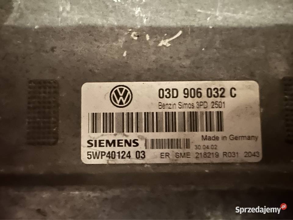 Komputery samochodowe Audi Volkswagen Seat Skoda sprzedam