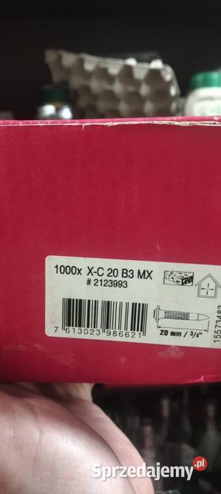 Sprzedam gwoździe do pistoletu Hilti Warszawa