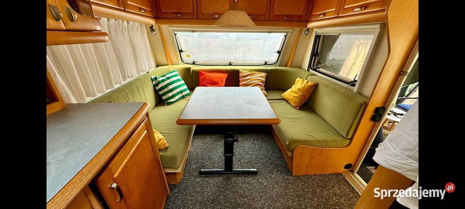 Przyczepa hobby 650 2001 rzadki układ Bydgoszcz