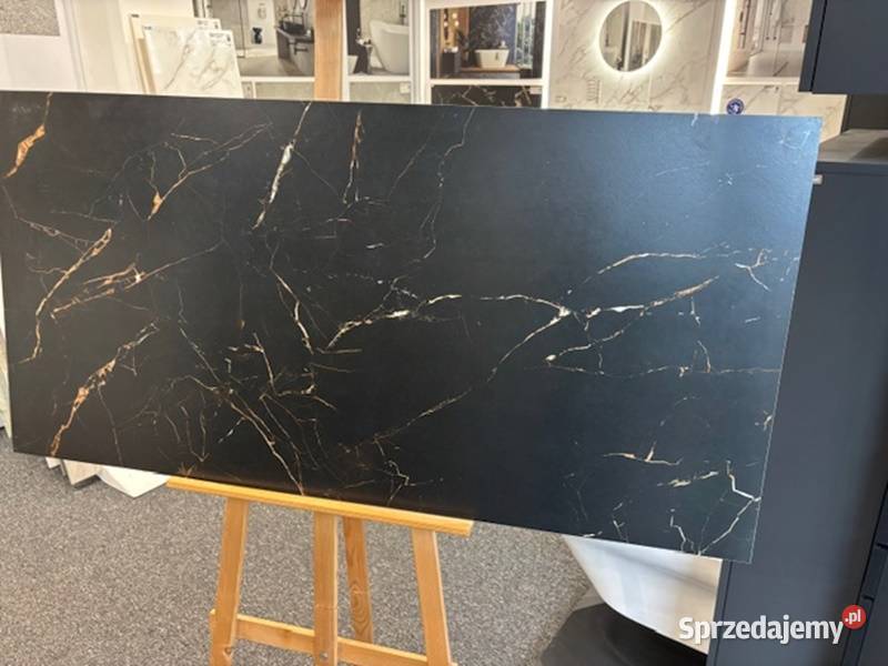 Gres marmur czarny 60x120 paradyż carrastone