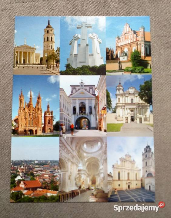 WILNO M IN KOŚCIÓŁ ŚW ANNY I WZGÓRZE TRZECH Piszczac