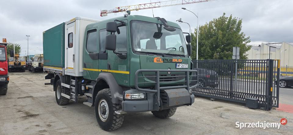 Renault Midlum Doka, 9 osobowy, 4x4, bezwypadkowy, niski przebieg Płock