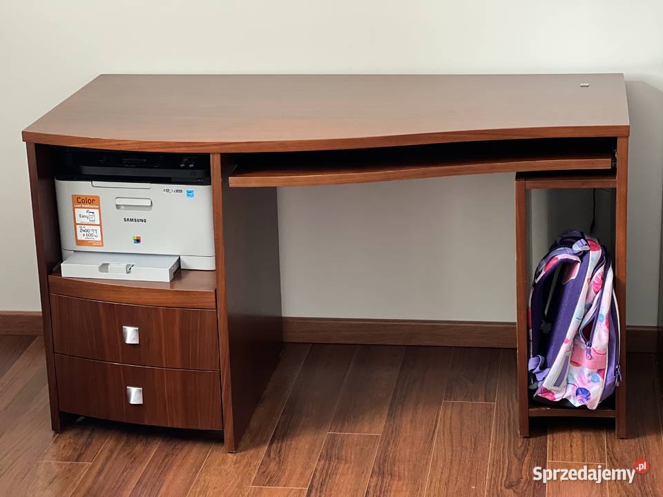 Piękna komoda i biurko w naturalnym fornirze Ostrów Wielkopolski