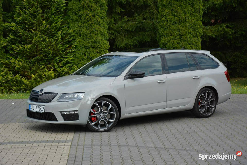 koda Octavia VRS Panorama Radar ACC Duża Navi Ostrów Mazowiecka
