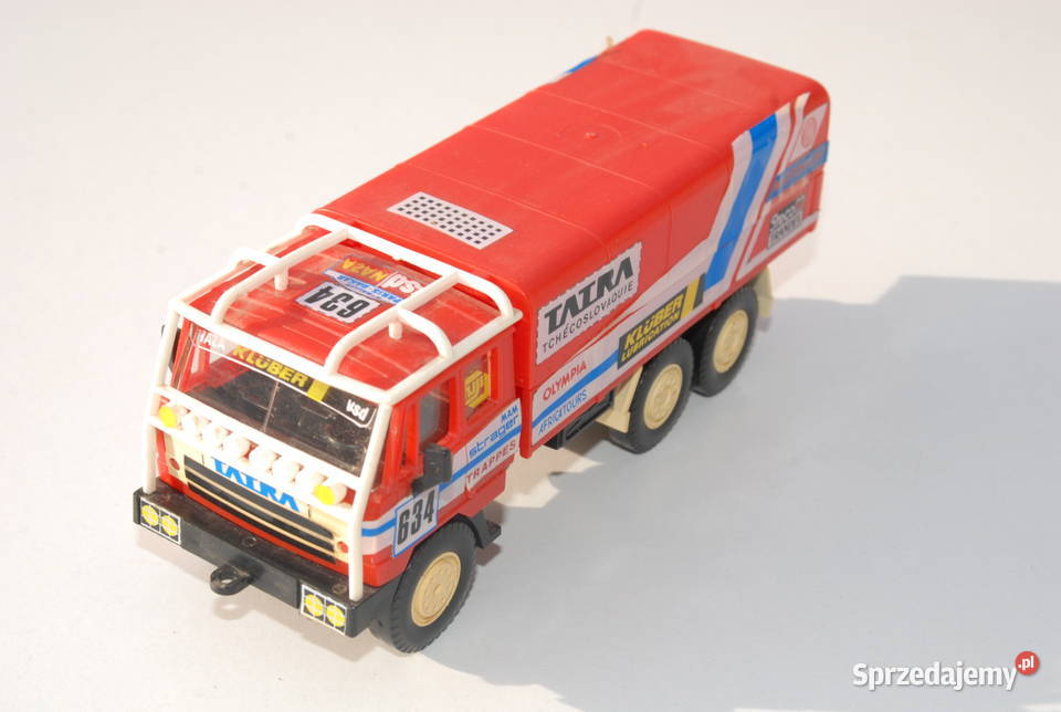 Stara Zabawka ciężarówka Tatra 815 Rally Dakar Cieszyn