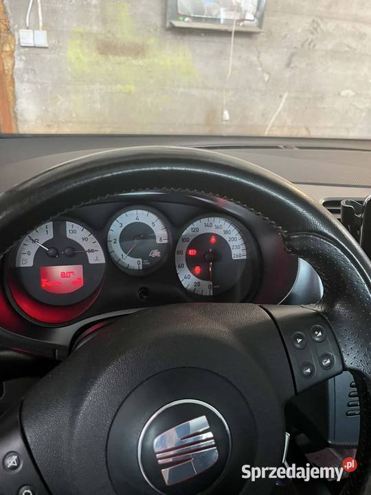 Seat Leon II FR 20 TDI 170 2008 r przebieg 249 Rabka-Zdrój