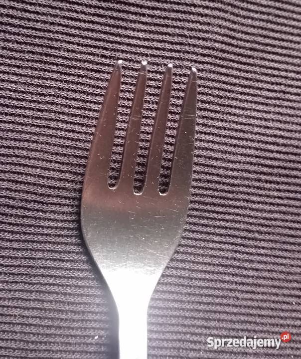 Widelec Gerlach ze stali nierdzewnej Grawer WSK Antyki wielkopolskie Koźminek