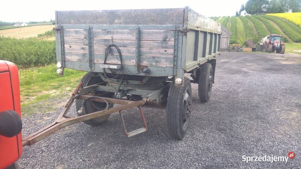 Przyczepa sztywna Autosan D44 Zarejestrowana Przyczepy rolnicze Rybczewice Pierwsze