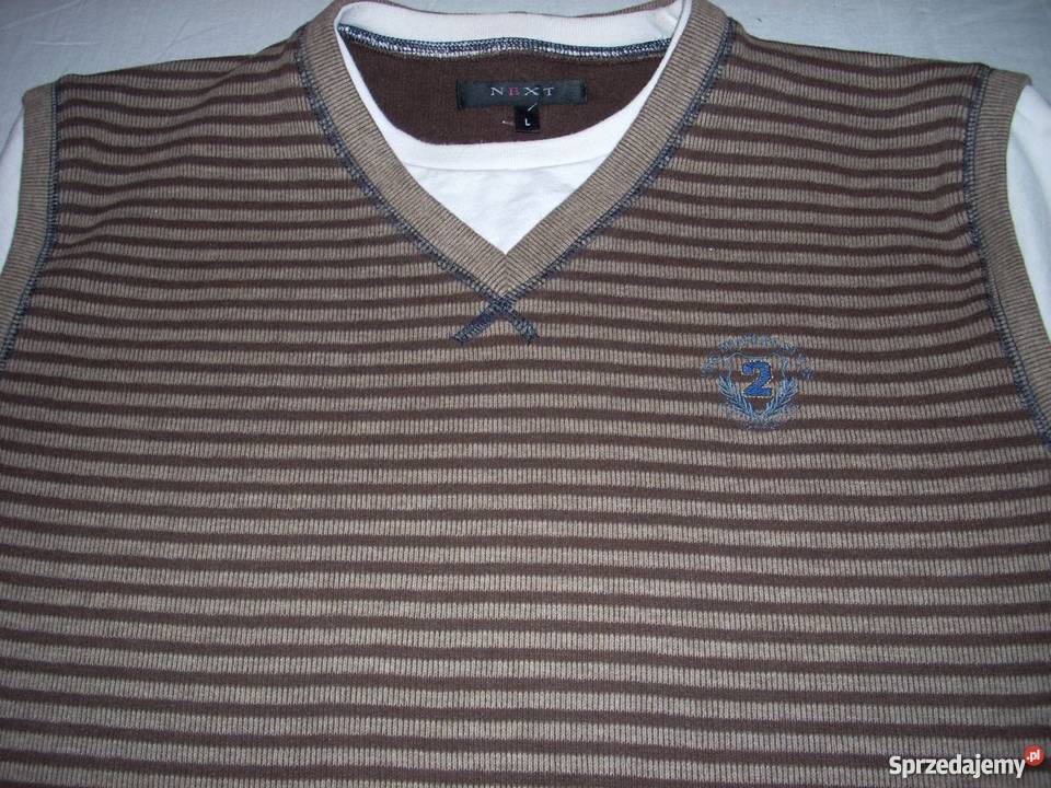 NEXT bluza bezrękawnik tshirt 2w1 j Nowa L Nowy Sącz