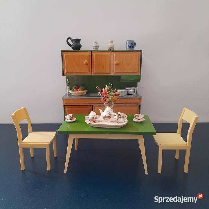 Mebelki kuchenne lalek domekdlalalek miniatury Bogatynia sprzedam