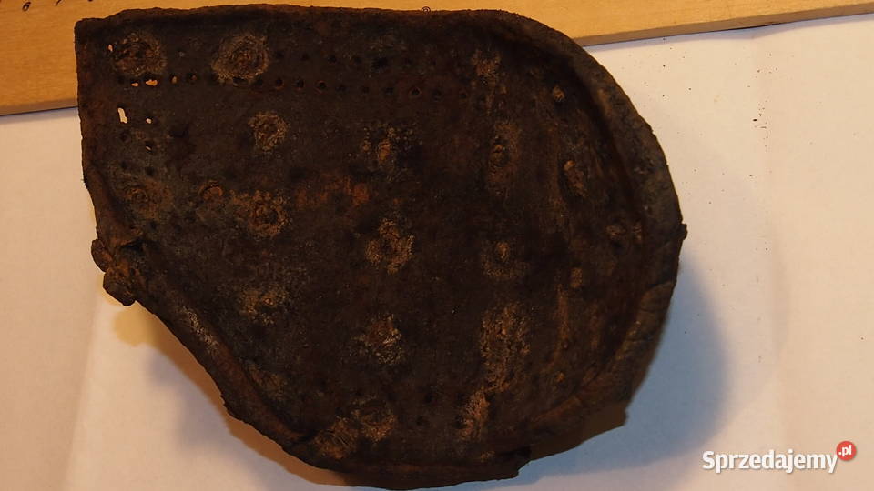 Podeszwa buta wojskowego gwoździowana sam przód Tychy