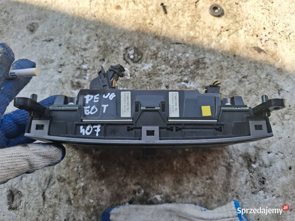 Panel Sterowania Nawiewu Peugeot 407 Motoryzacja Wisznice