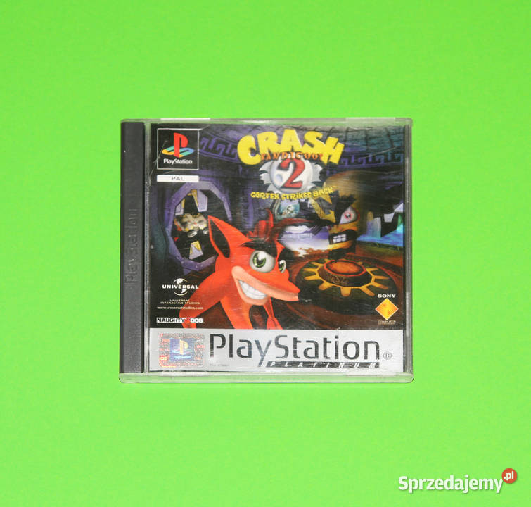Crash Bandicoot 2 Cortex Strikes Back PSX 1 One Brzesko
