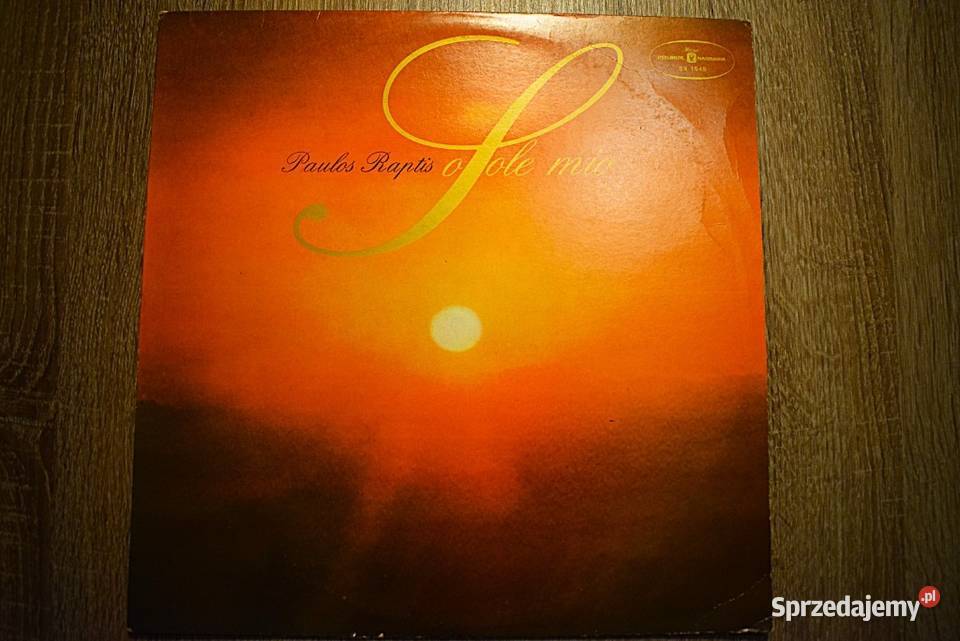 Paulos Raptis O Sole Mio 1978 płyta w stanie kujawsko-pomorskie Chełmno
