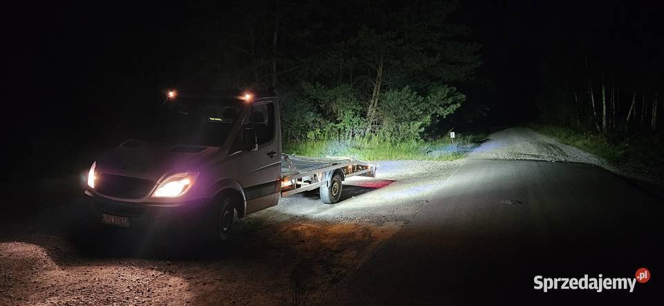 Mercedes sprinter 906 autolaweta w ciągłej manualna Puławy