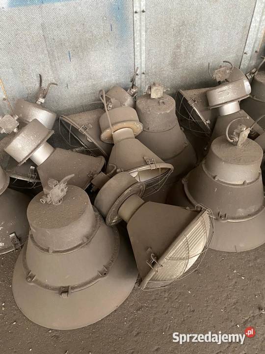 Oryginalne Stare Lampy Przemysłowe małopolskie