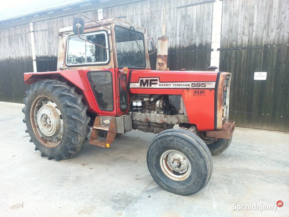 Massey Ferguson 595 MK2 ze Szwecji oryginał Rostkowo