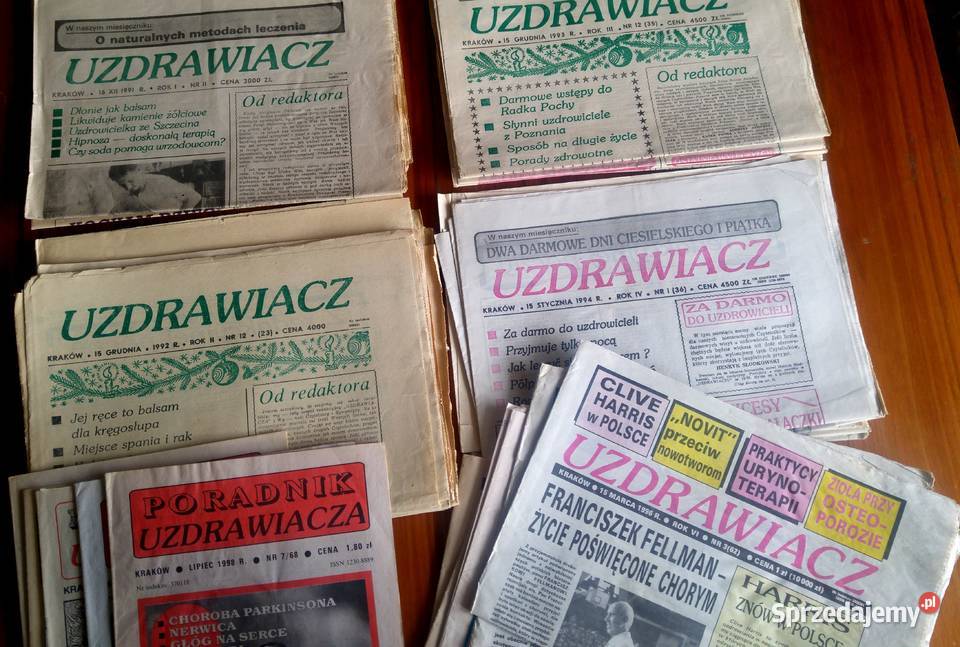 Uzdrawiacz czasopismo 1991 r 38 Szczecin