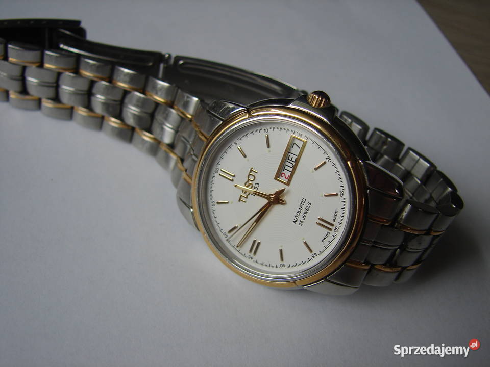 Tissot automatic 25 jewels elegancki zegarek Warszawa