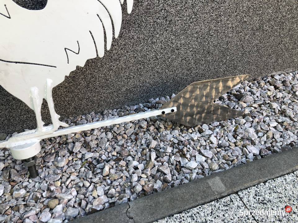 Wiatrowskaz Kogut na dachu Hand made Bolesławiec sprzedam