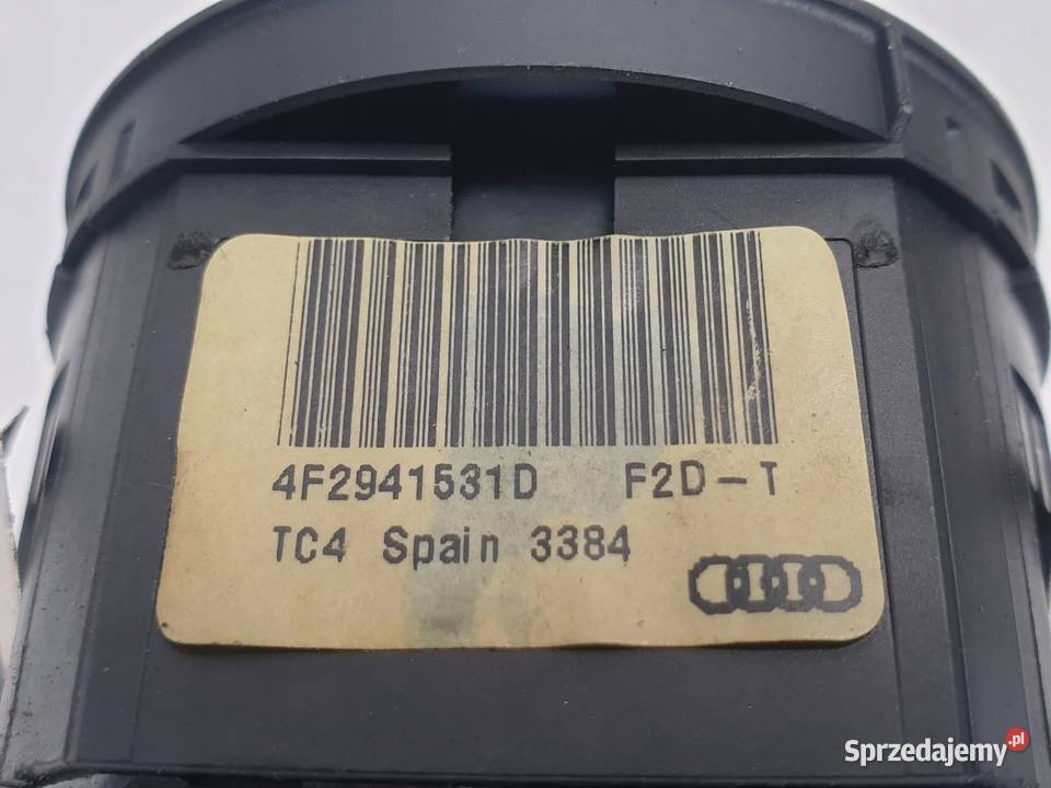 Audi A6 C6 PRZEŁĄCZNIK ŚWIATEŁ Włącznik osobowe Rudka