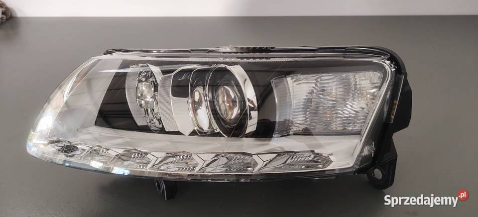 Lampa Przod Led Xenon Skrętny Audi A6 C6 4F Lift Oświetlenie dolnośląskie Dzierżkowice