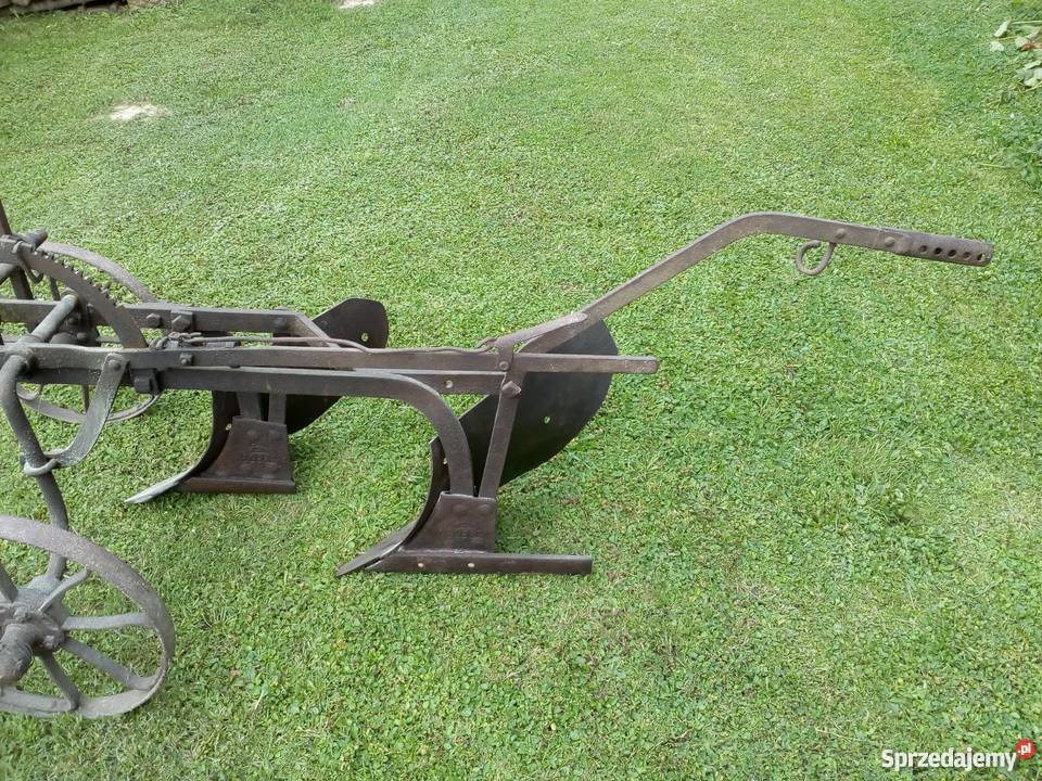 Pług konny dwuskibowy małopolskie Korzenna