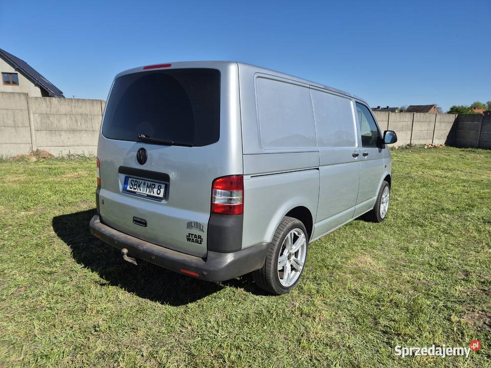 Vw transporter t5 lift 20tdi 102 sprowadzony 102KM lubuskie Świebodzin sprzedam