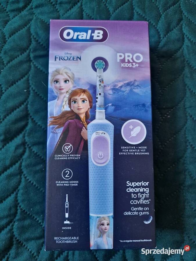 NOWA Szczoteczka elektryczna OralB Pro Kids 3 Wrocław