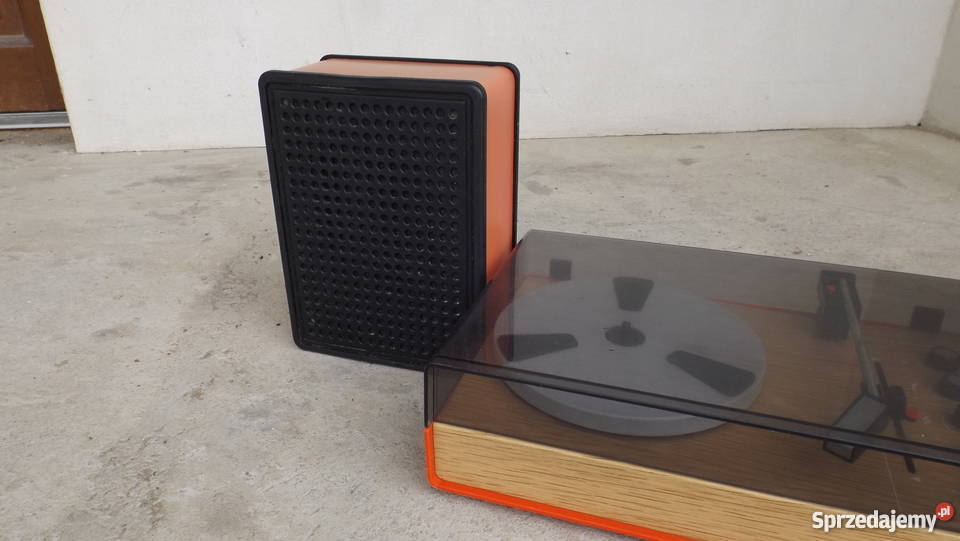 Gramofon unitra z głośnikami WG 417 Grodziczno