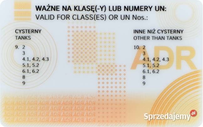 Kurs z przewozu materiałów niebezpiecznych ADR Rzeszów