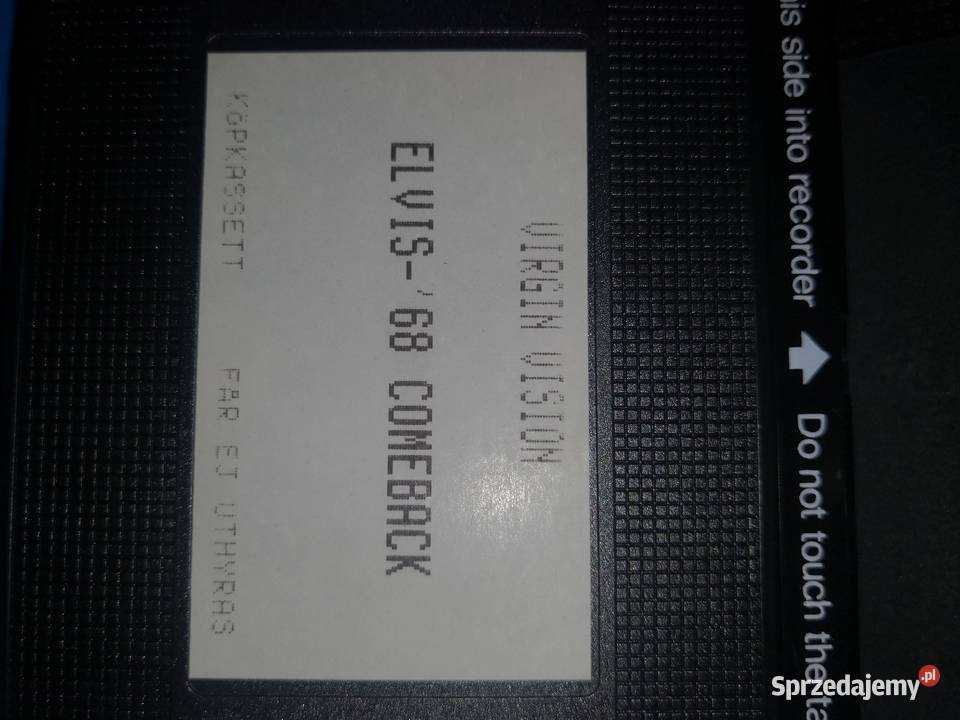 Kaseta VHS Elvis Presley pop Radom