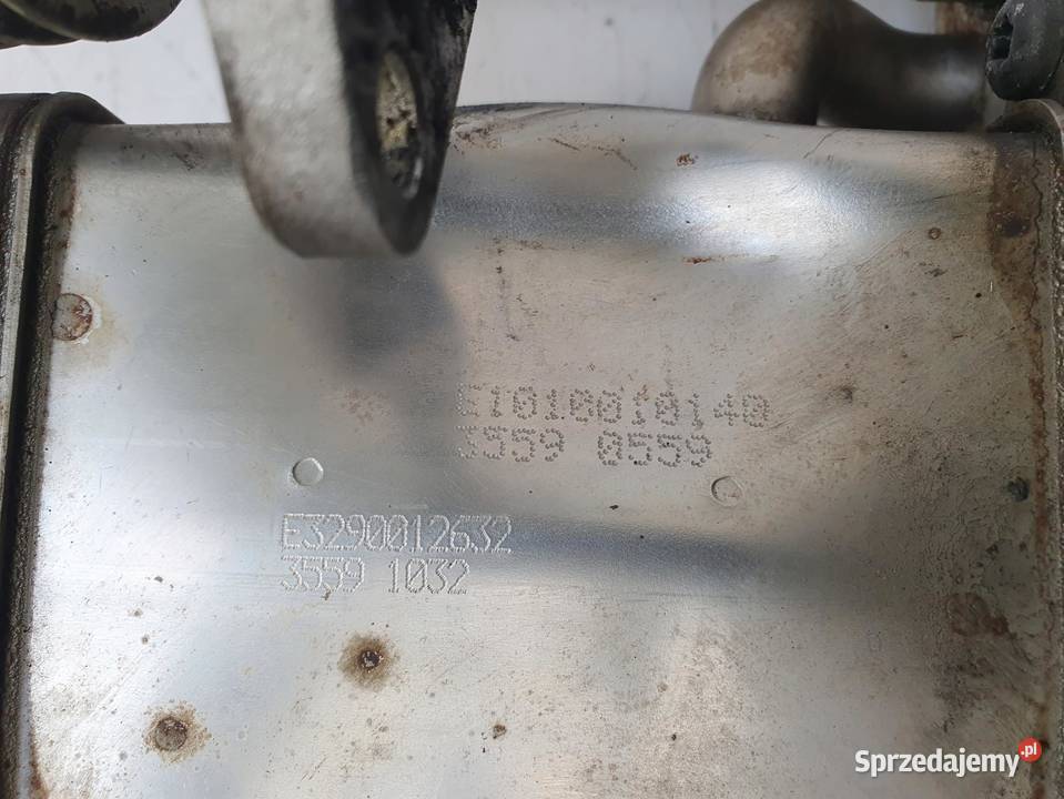 CHŁODNICA SPALIN Maxus V80 25 D oryginał lubelskie Chełm