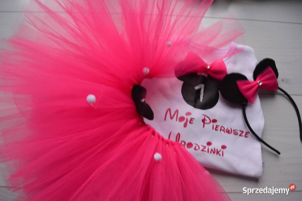 Komplet tutu na roczek dziewczynki 12m+ Waćmierz
