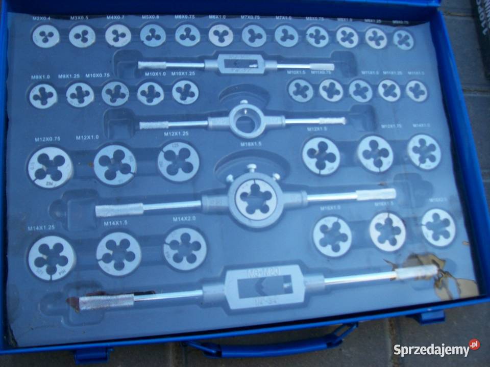 GWINTOWNIKI I NARZYNKI ZESTAW 110EL OX608 Ręczne Głogowa