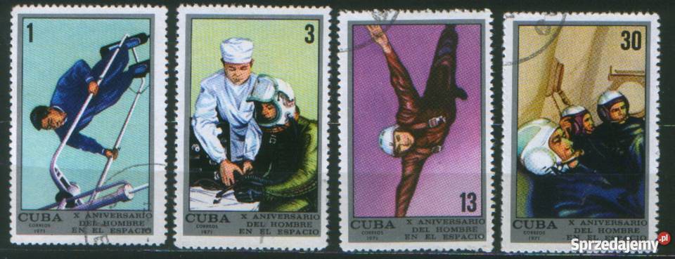 Zn Kuba Mi 1681 3 6 7 kas 1971 Gliwice